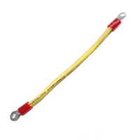 Cabeus GrW-10-1000 Провод заземления медный гибкий 10 мм2, 1 м, с наконечниками