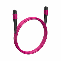 Cabeus FOP-50-OM4-8-MPO(F)-8-MPO(F)-B-7m Кабельная сборка MPO(F) -MPO(F)-8 волокон 50/125 OM4, 7 m, полярность В