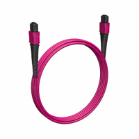 Cabeus FOP-50-OM4-8-MPO(F)-8-MPO(F)-B-10m Кабельная сборка MPO(F) -MPO(F)-8 волокон 50/125 OM4, 10 m, полярность В