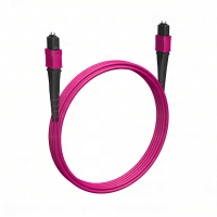 Cabeus FOP-50-OM4-8-MPO(M)-8-MPO(M)-B-2m Кабельная сборка MPO(M) -MPO(M)-8 волокон 50/125 OM4, 2 m, полярность В