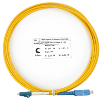 Cabeus FOP(s)-9-LC-SC-3m Шнур оптический simplex LC-SC 9/125 sm 3м LSZH
