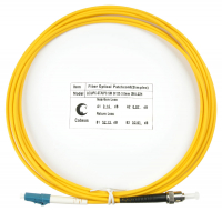 Cabeus FOP(s)-9-LC-ST-3m Шнур оптический simplex LC-ST 9/125 sm 3м LSZH