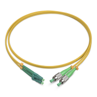 Cabeus FOP(d)-9-FC/APC-LC/APC-5m Шнур оптический duplex FC/APC-LC/APC 9/125 sm 5м LSZH