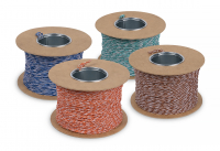 Cabeus UTP-1P-Cat.5e-SOLID-CROSS-500-BL (Jumper Wire) Кроссировочная витая пара, неэкранированная U/UTP, категория 5e, 1 пара (24 AWG), одножильный (solid), без общей внешней оболочки, синяя, 500м