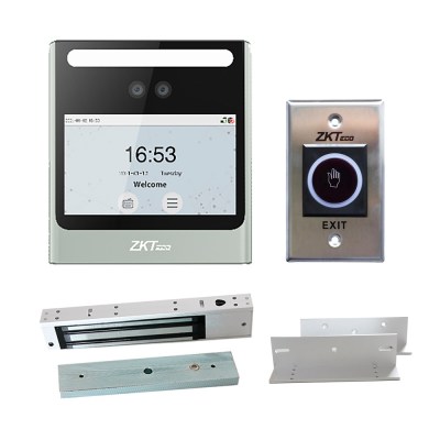 ZKTeco Комплект СКУД на одну дверь с терминалом распознавания лиц EFace10 KIT