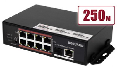 Beward STP-811HPS Коммутатор POE