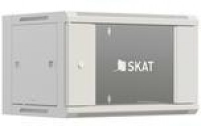 SKAT TB-15W660GF-G
Шкаф настенный телекоммуникационный 15U 600х600х770мм,
дверь стеклянная