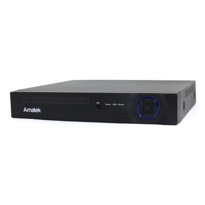 Amatek AR-N481PX - сетевой IP видеорегистратор (NVR), 4 порта PoE (до 8 Мп)
