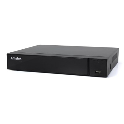 Amatek AR-N1642FP/8P - сетевой IP видеорегистратор (NVR), 8 портов PoE (до 8 Мп)