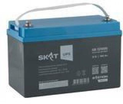 SKAT SB 12100S АКБ
свинцово-кислотная тип AGM 12V 100Ач
Iзар.30А, клеммы под болт М8