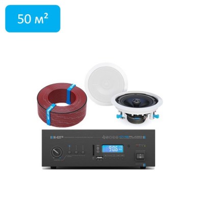 CVGaudio CHEAP FOCUS/W/50 Комплект звукового оборудования для качественного озвучивания помещений площадью до 50 м2