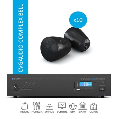 CVGaudio COMPLEX BELL/BL/250 Комплект звукового оборудования для помещений с высоким потолком и площадью до 250 м2