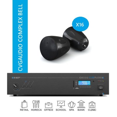 CVGaudio COMPLEX BELL/BL/400 Комплект звукового оборудования для помещений с высоким потолком и площадью до 400 м2