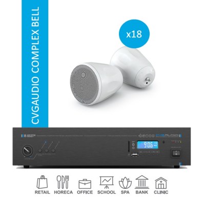 CVGaudio COMPLEX BELL/W/450 Комплект звукового оборудования для помещений с высоким потолком и площадью до 450 м2