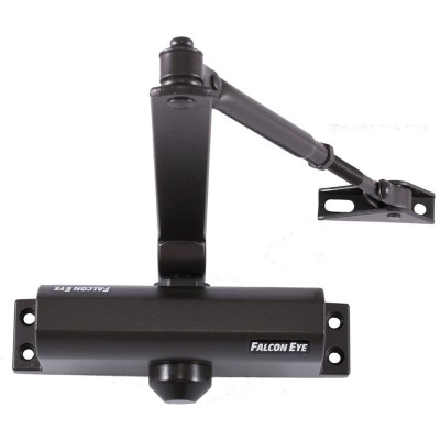 доводчик на дверь белый