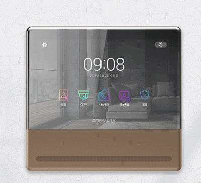 Commax CDV-70QT/VZ (Silver) Цветной видеодомофон с WI-FI 2.4 Ghz