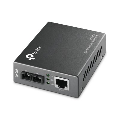 TP-Link MC110CS – Одномодовый оптический медиаконвертер с разъёмом SC 100 Мбит/с