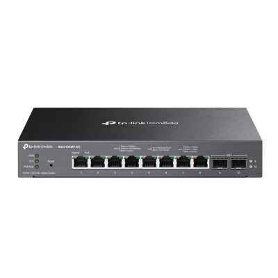 TP-Link SG2210XMP-M2 – Omada 8-Port 2.5GBASE-T and 2-Port 10GE SFP+ Smart Switch with 8-Port PoE+