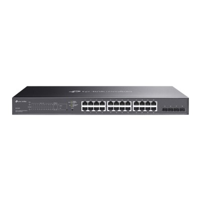 TP-Link SG2428P – JetStream 28‑портовый гигабитный Smart коммутатор с 24 портами PoE+