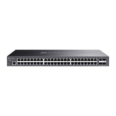 TP-Link SG3452X – Управляемый коммутатор Omada уровня 2+ с 48 гигабитными портами и 4 портами SFP+
