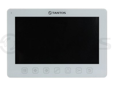 Tantos Prime-Slim (белый) видеодомофон с сенсорным управлением
