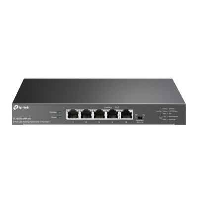 TP-Link TL-SG105PP-M2 – Настольный коммутатор с 5 портами 2,5 Гбит/с (4 порта PoE++)