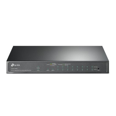 TP-Link TL-SG1210MPE – Коммутатор Easy Smart с 9 гигабитными портами RJ45 (8 портов PoE+) и комбинированным портом RJ45/SFP