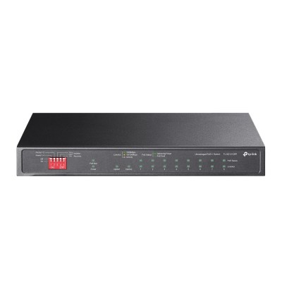 TP-Link TL-SG1210PP – Настольный коммутатор с 9 гигабитными портами (6 портов PoE+, 2 порта PoE++) и комбинированным портом RJ45/SFP