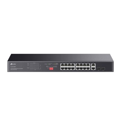 TP-Link TL-SG1218MP – 18-портовый гигабитный монтируемый в стойку коммутатор с 16 портами PoE+