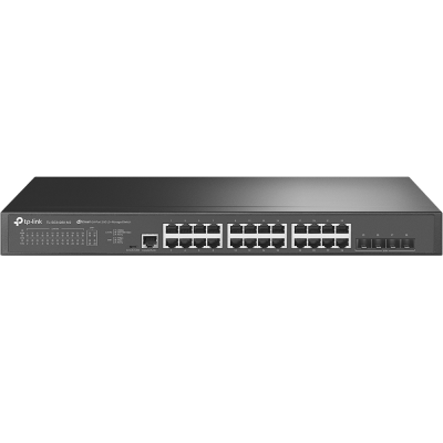 TP-Link TL-SG3428X-M2 – Управляемый коммутатор JetStream уровня 2+ с 24 портами 2,5 Гбит/с и 4 портами SFP+