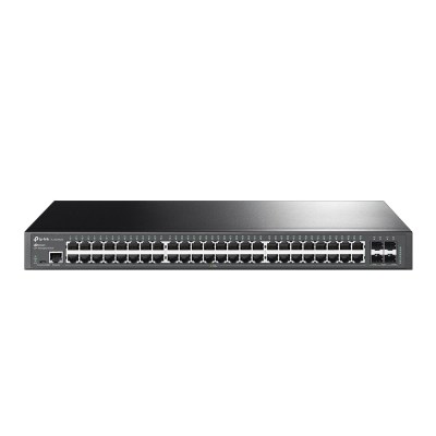 TP-Link TL-SG3452X – Управляемый коммутатор JetStream уровня 2+ с 48 гигабитными портами RJ45 и 4 портами SFP+