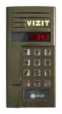 БВД-343RCPL Блок вызова VIZIT